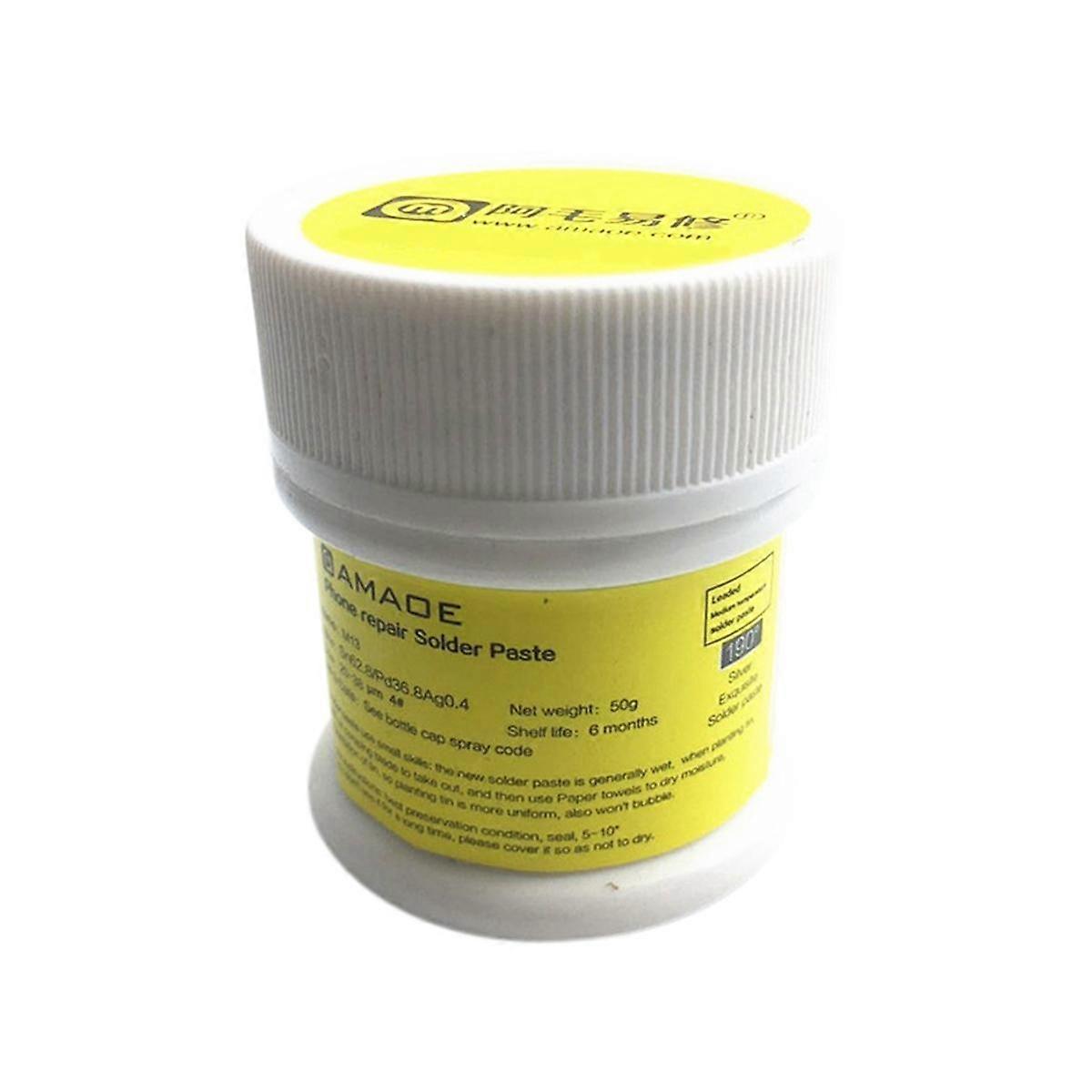M13 Solder Paste 50g Medium Temperature Sn42Bi58 Tin Paste Flux for Mobile Phone PCB BGA SMD Repair Tools
