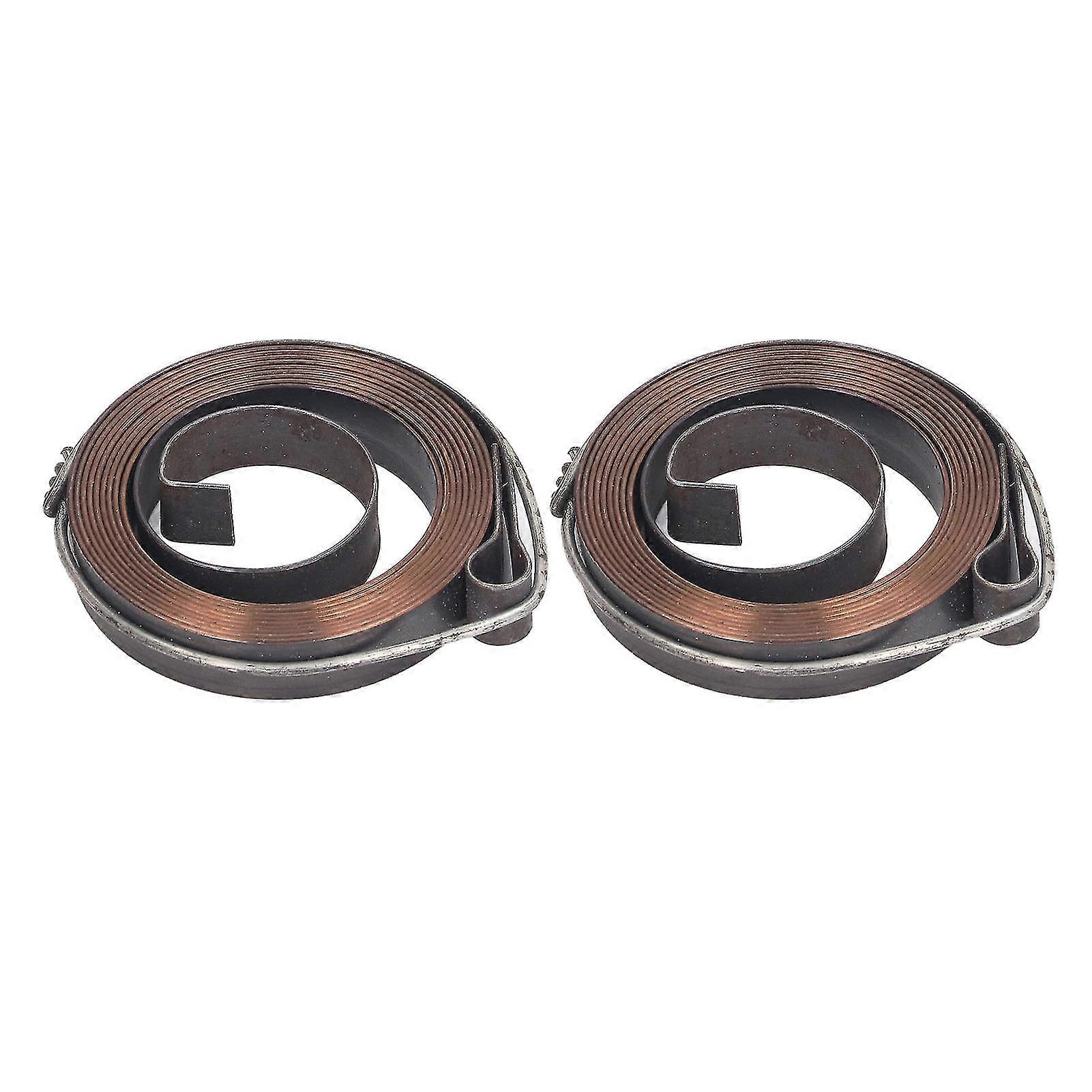 Bench Drill Return Spring Assembly - 2Pcs Steel Feed Return Coil Spring Accessory