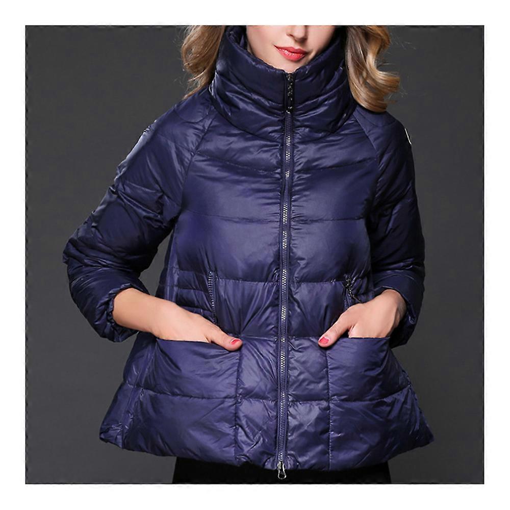 Short Super Light A-line Cloak Down Coat