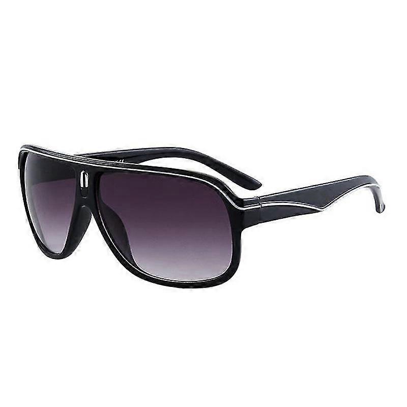 Retro Kare Polarize Aviator Bayan Erkek 70'ler Vintage Çift Köprü Güneş Gözlüğü