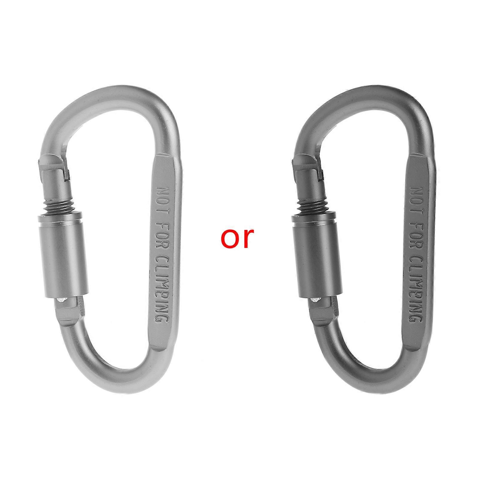 Quick-release Spring Hook Camping Buckle Hook Outdoor Keychain Carabiner Clip