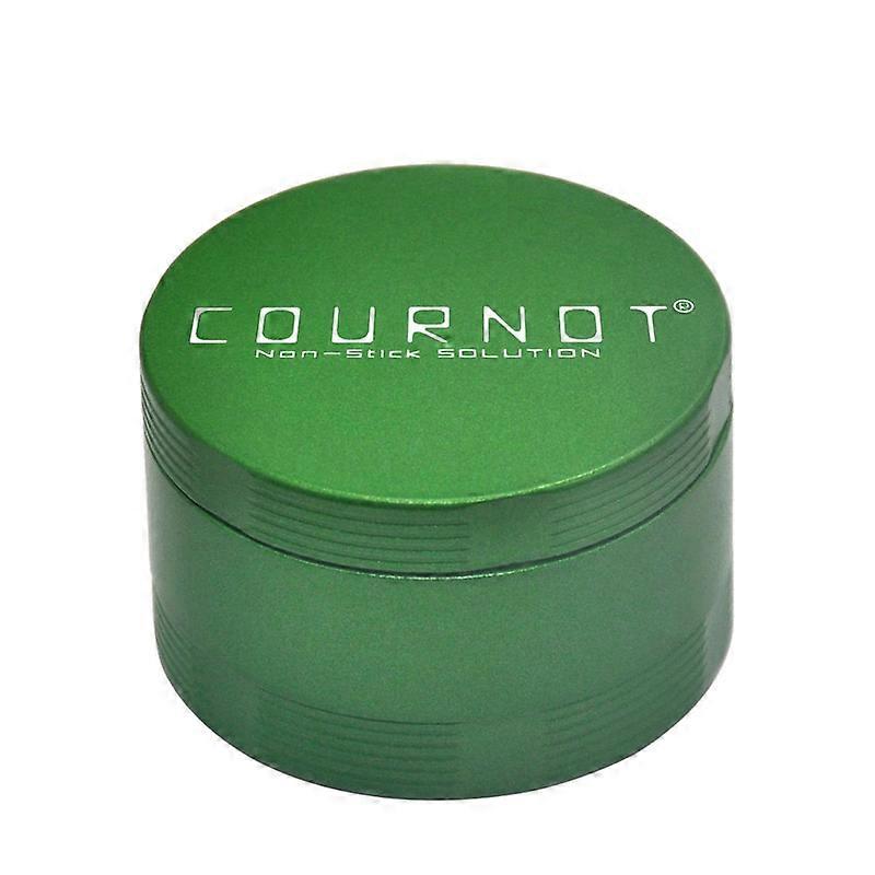 COURNOT 63MM 4Layers Aluminum Alloy Metal Non Stick Ceramic Grass fumar Grinder Sharp Diamond Teeth Handle Herb Grinder Smoking Accessories