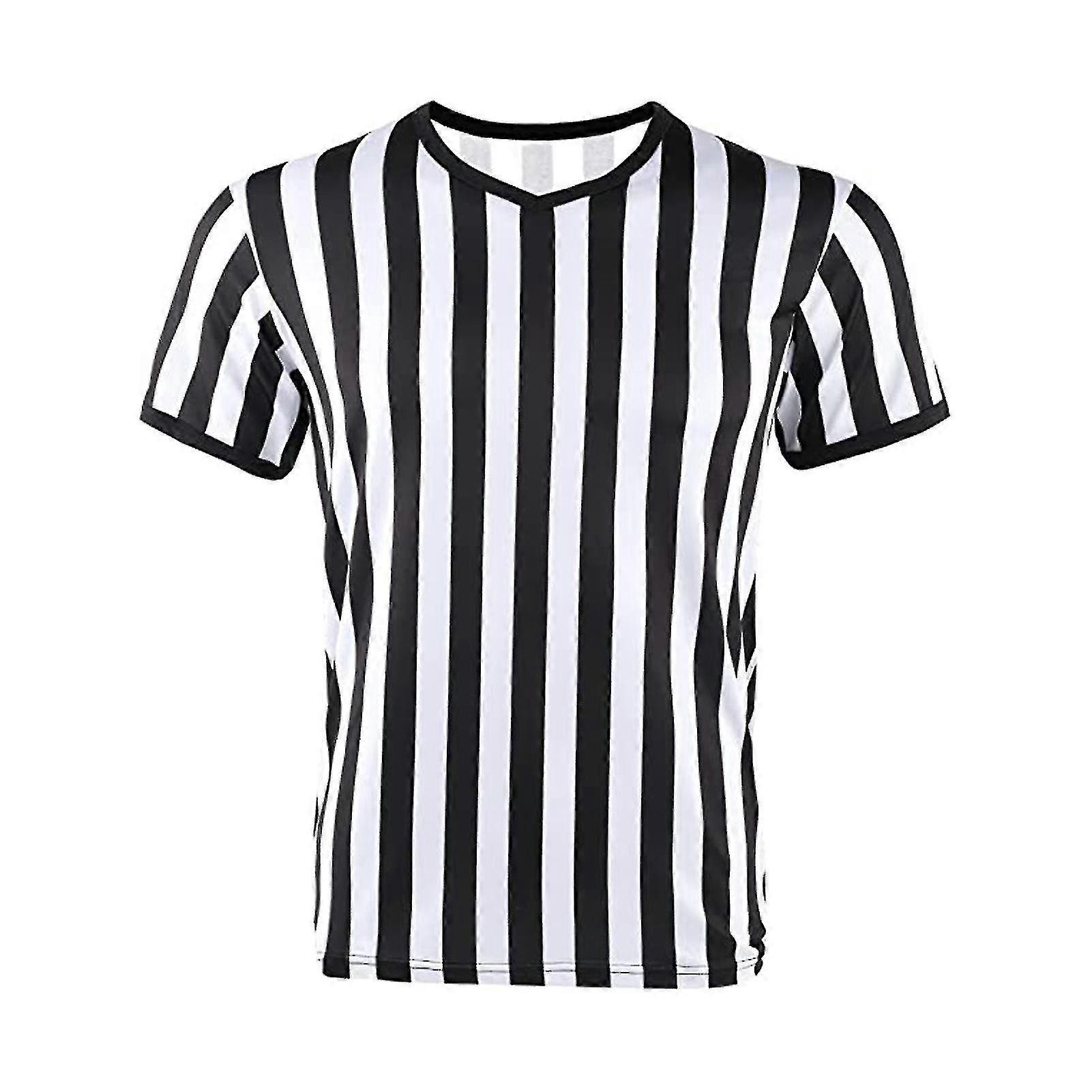 Basketball Referee Uniform Vintage Football Short Sleeve Mens Top Gift For Football Fans