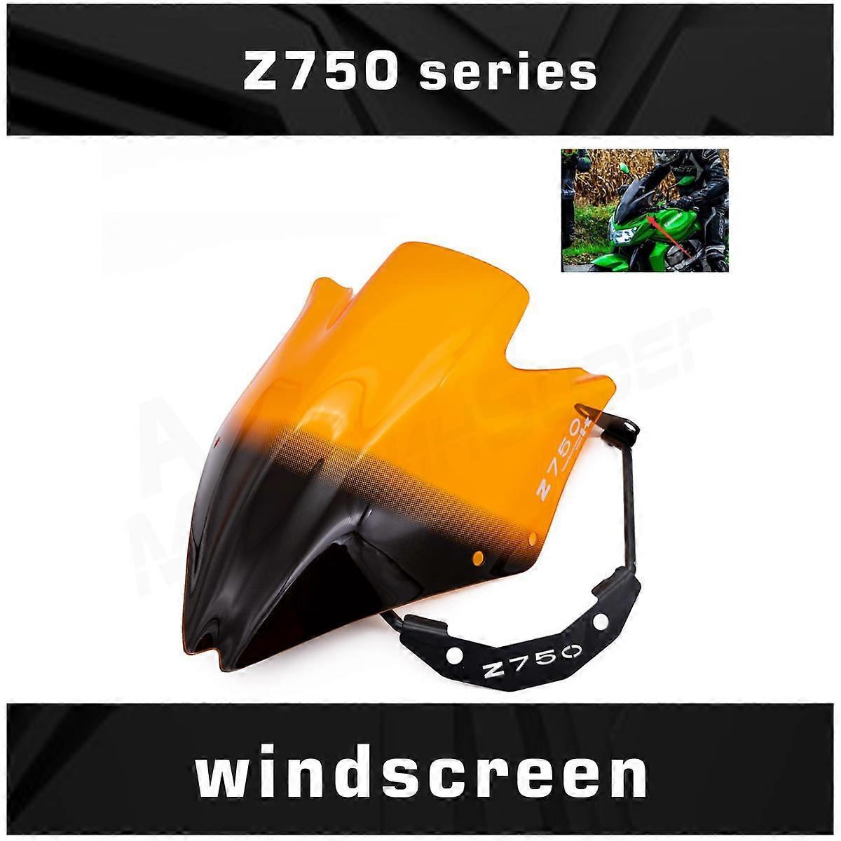 4 Colour Motorbike Windscreens Fit Z750R Wind Deflectors For Z750 2007 2008 2009 2010 2011 2012 Windshield Spoiler
