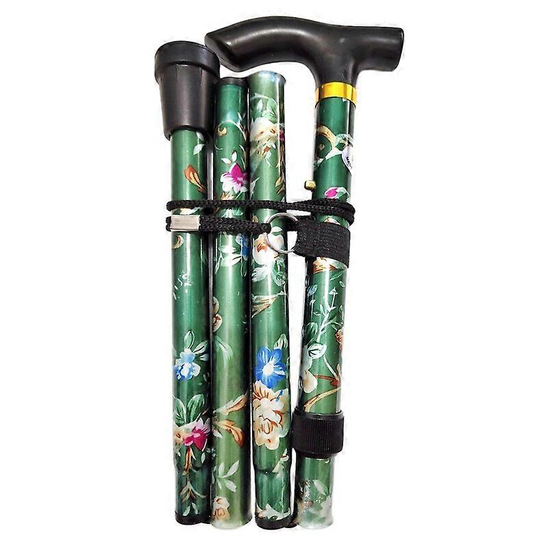 Multifunction Walking Stick Trekking Poles Telescopic Fold Crutches Hiking Stick Crutch Elderly Metal Stick Walking Cane Outdoor Canes & Walking Stick
