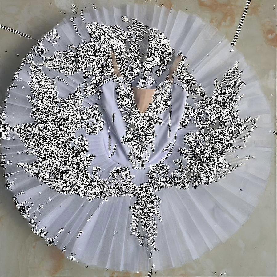 Tutu Ballet Fille Robe Ballerine Lac Des Cygnes - Costume Danse Enfant Compétition Fête