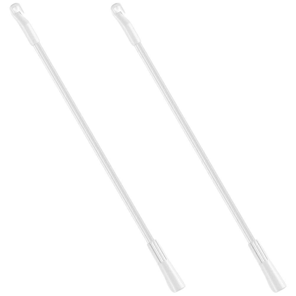 2pcs Shutter Rod Pull Rods Plastic Shutter Rods Drapery Wand Curtain Pull Rods