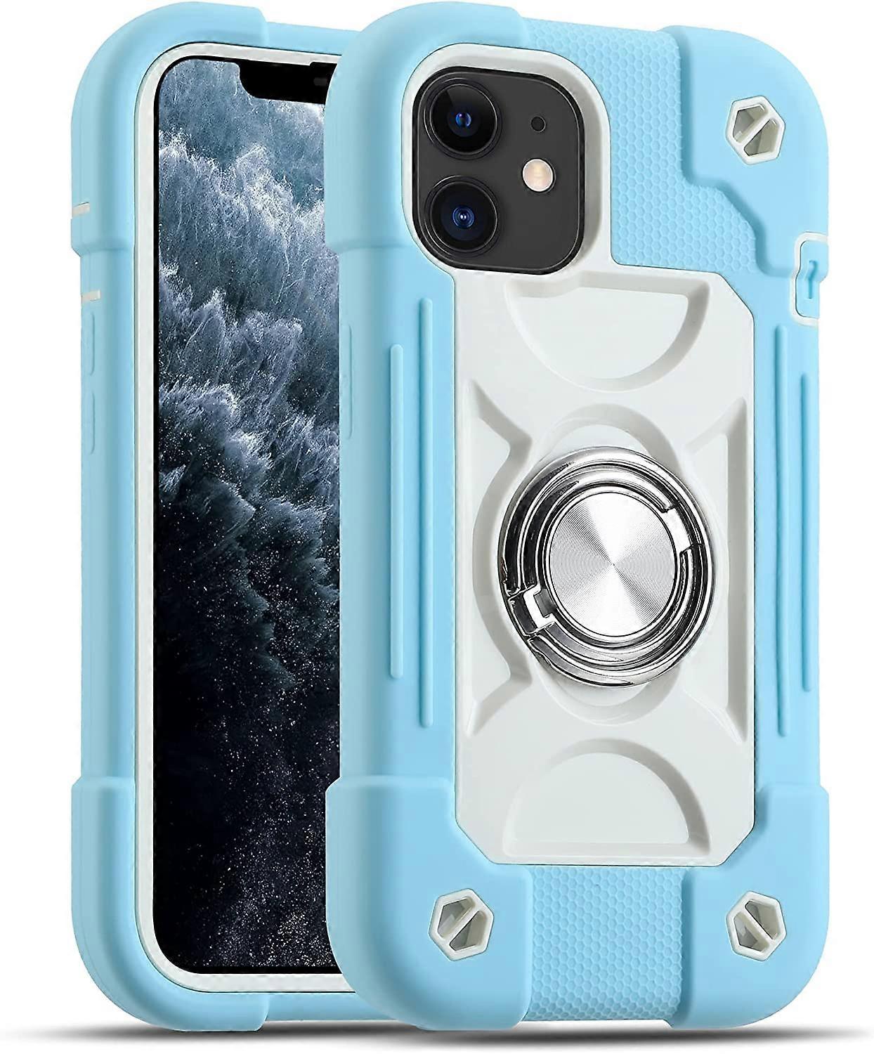 Ubiuo Coque iPhone 14pro max 61 pouces avec support d’anneau 360Rotate protection contre les chutes