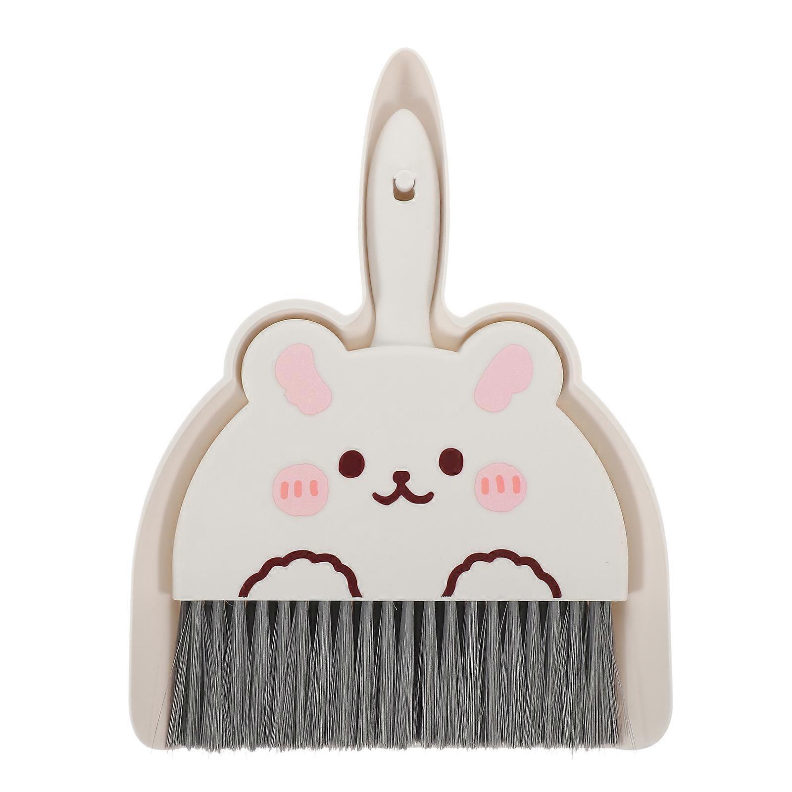 1 Set Mini Cleaning Broom Dustpan Table Brush Set Dining Table Sweeper Cleaning Tool