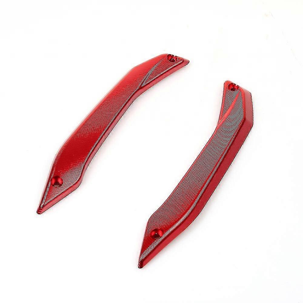 Motorcycle Windshield Adjustable Windscreens Bracket Bars Red