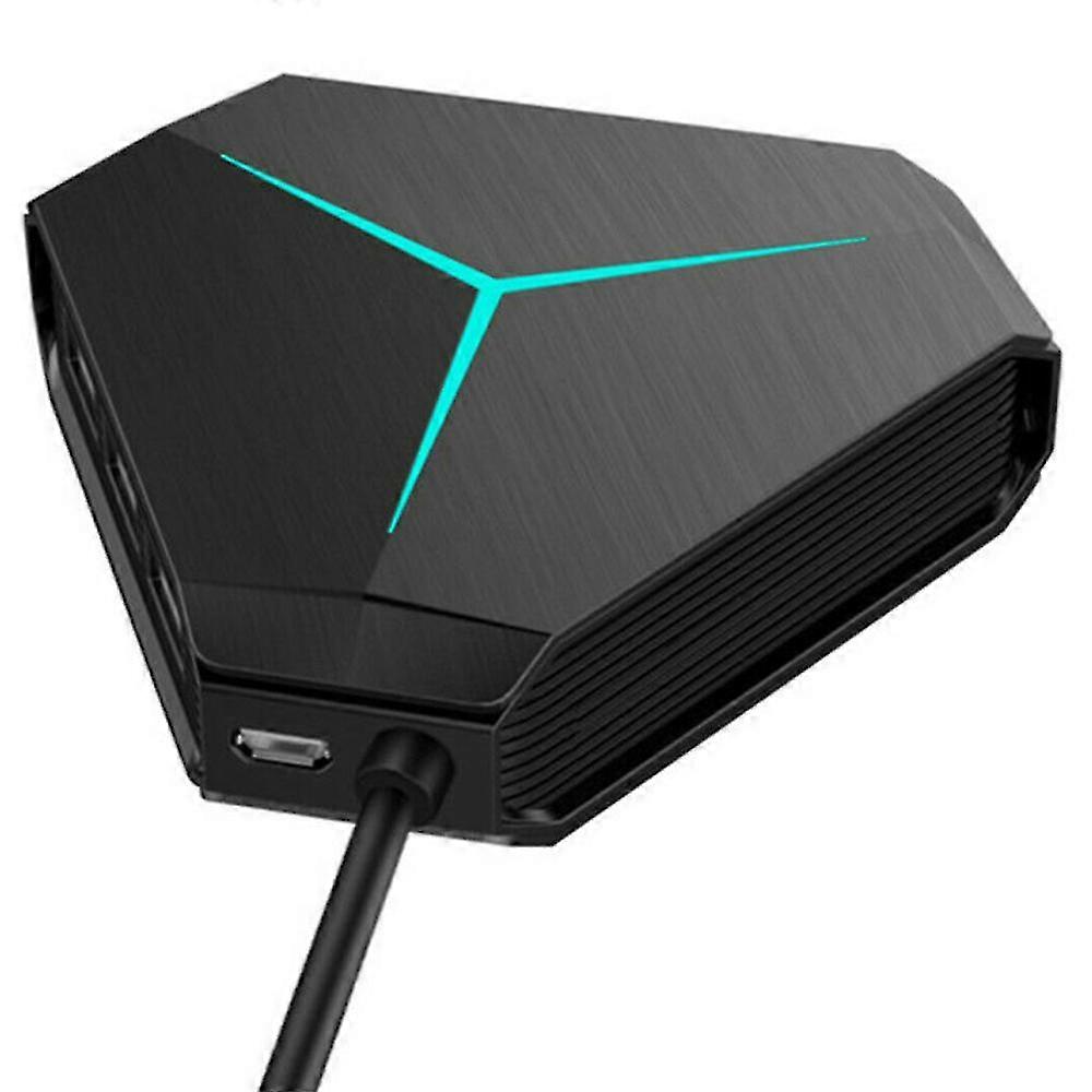 6 Ports Usb Hub Multi Splitter Expansion Desktop High Speed Adapter