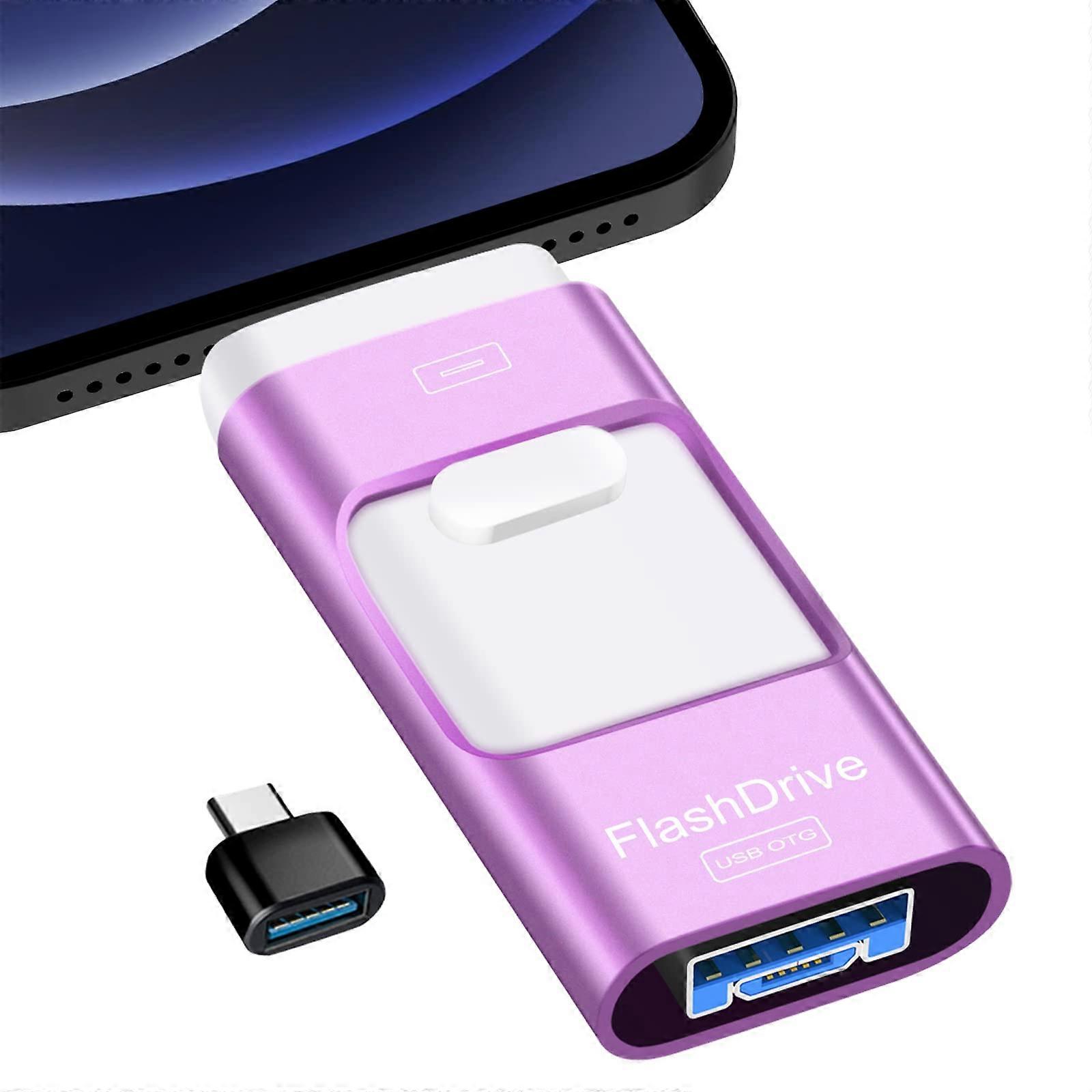 محرك أقراص فلاش USB سعة 128 جيجابايت ، متوافق مع محرك أقراص الإبهام لعصا ذاكرة الصور