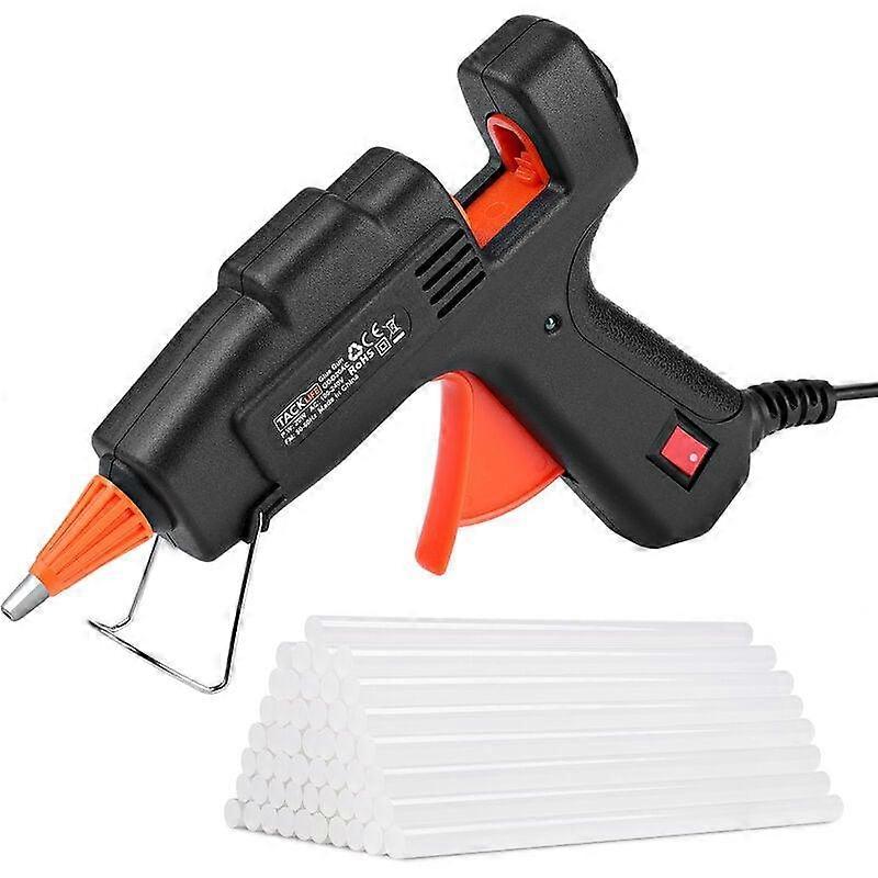 50W Hot Glue Gun with 30 Trigger High Temperature Glue Sticks