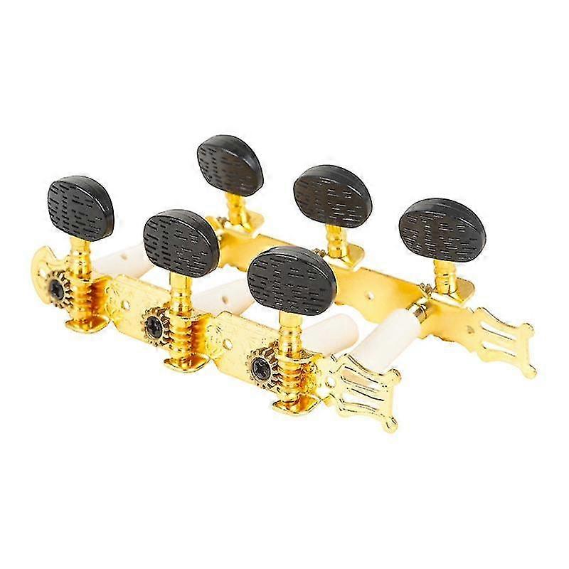 6 Pcs Guitar String Tuning Pegs Tuner Semi-closed Tuner Machine Heads For Folk Acoustic Guitar Tuni