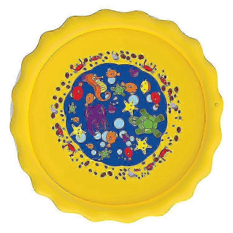 צבע 6 170 ס"מ כרית ריסוס מים מתנפחת חיצונית למשחקי ילדים