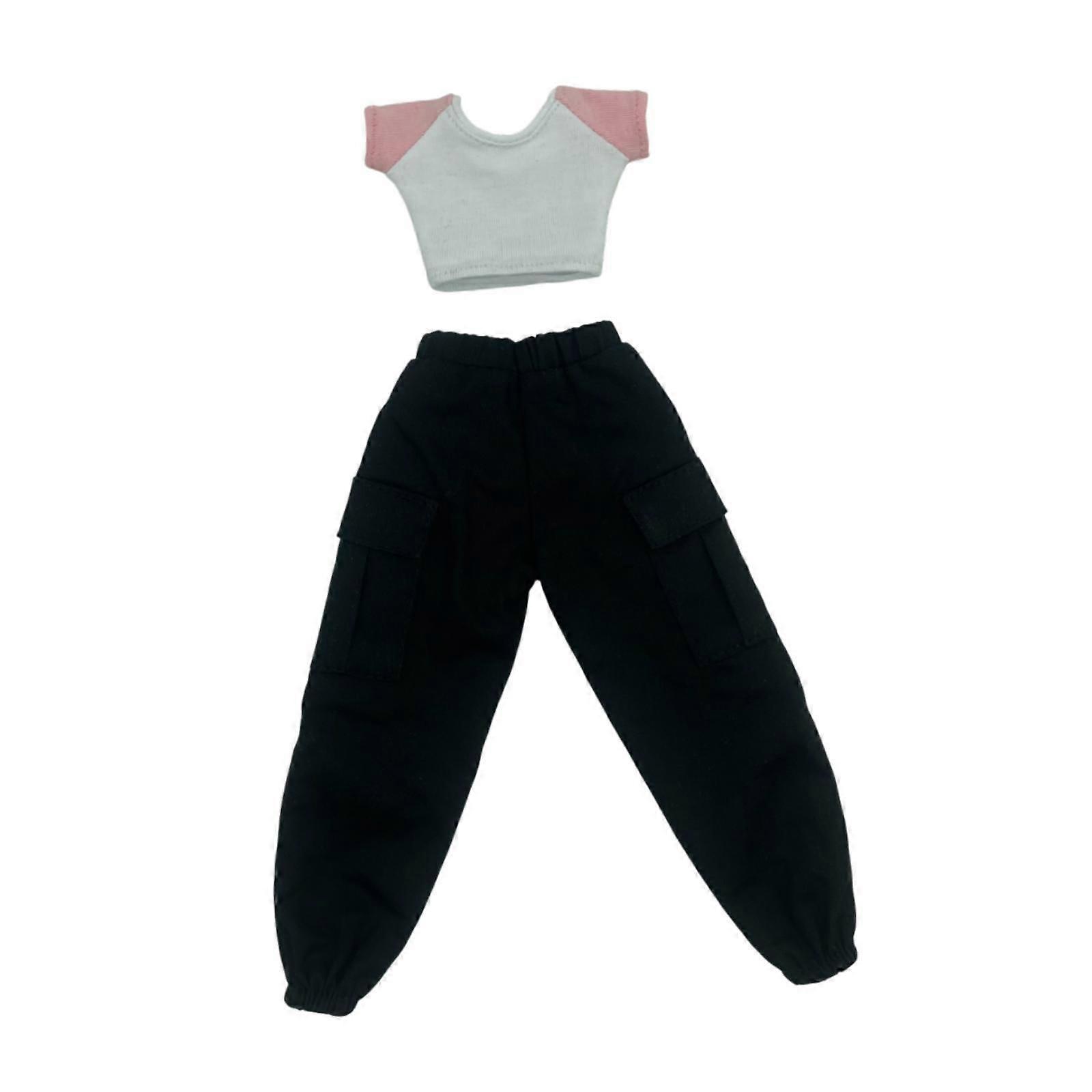 1/6 Scale Action Figure Clothes Basic Mini for 12'' Action Figures Accessory Pink