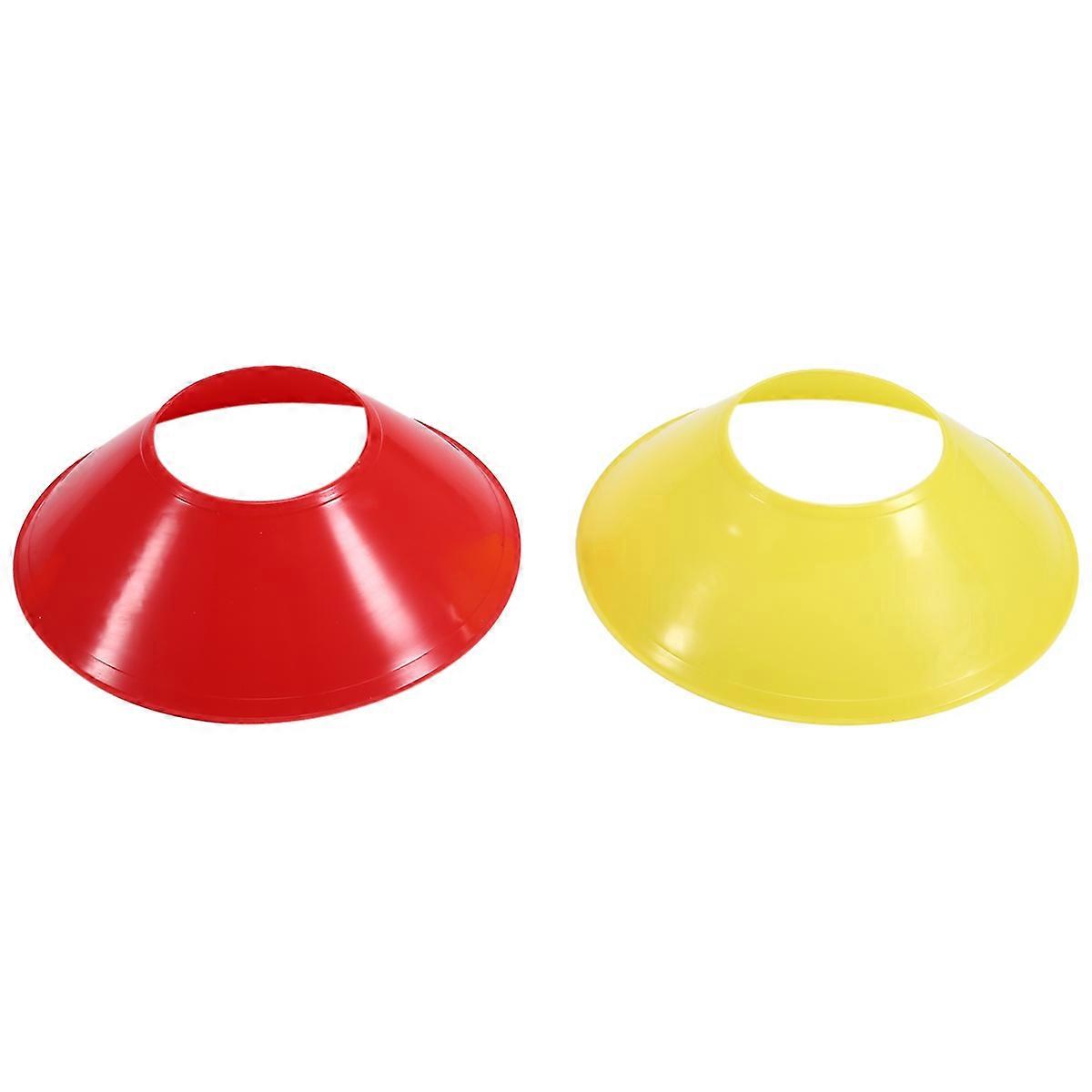 צלחת לוגו קטנה צלחת טוש פה עגול צלחת כדורגל גליל ציוד אימון ציוד אספקה footbal