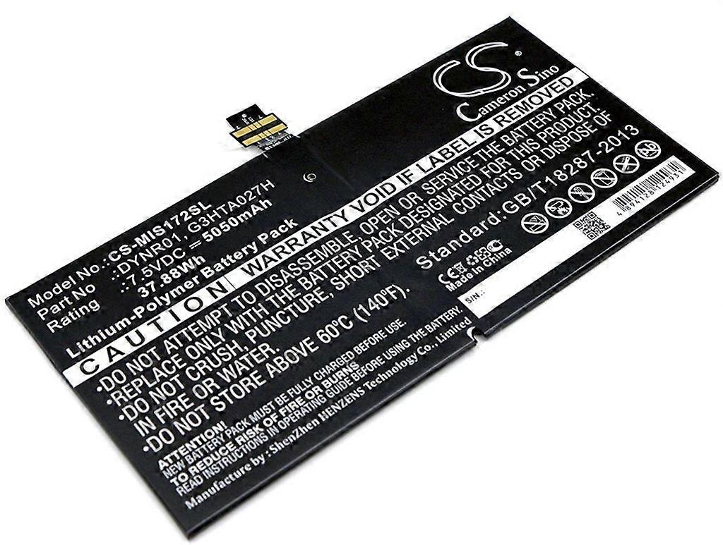 Battery for Microsoft Surface Pro 4, Micosoft 1724, etc