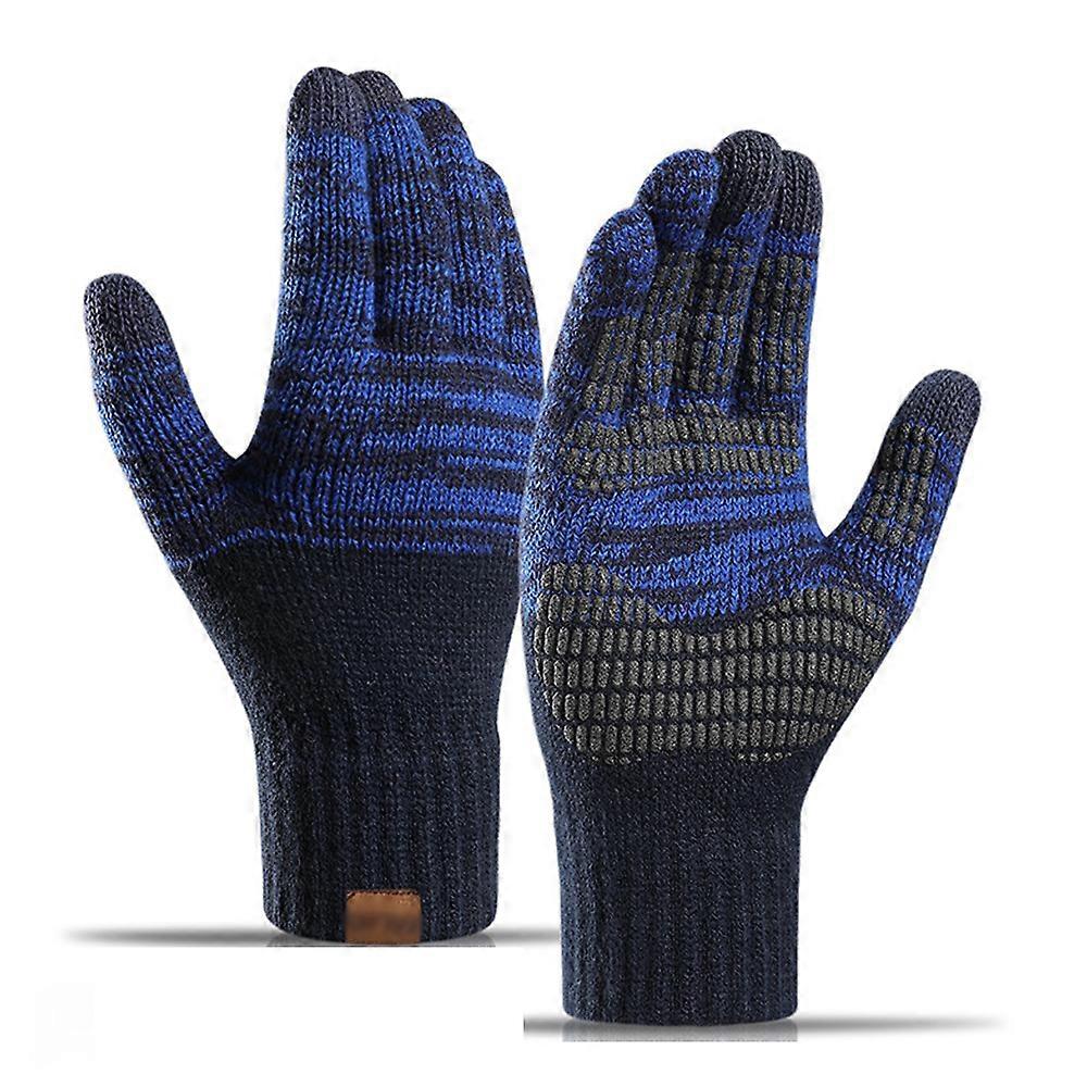 Warm plush gloves with screen protector.,for men and women