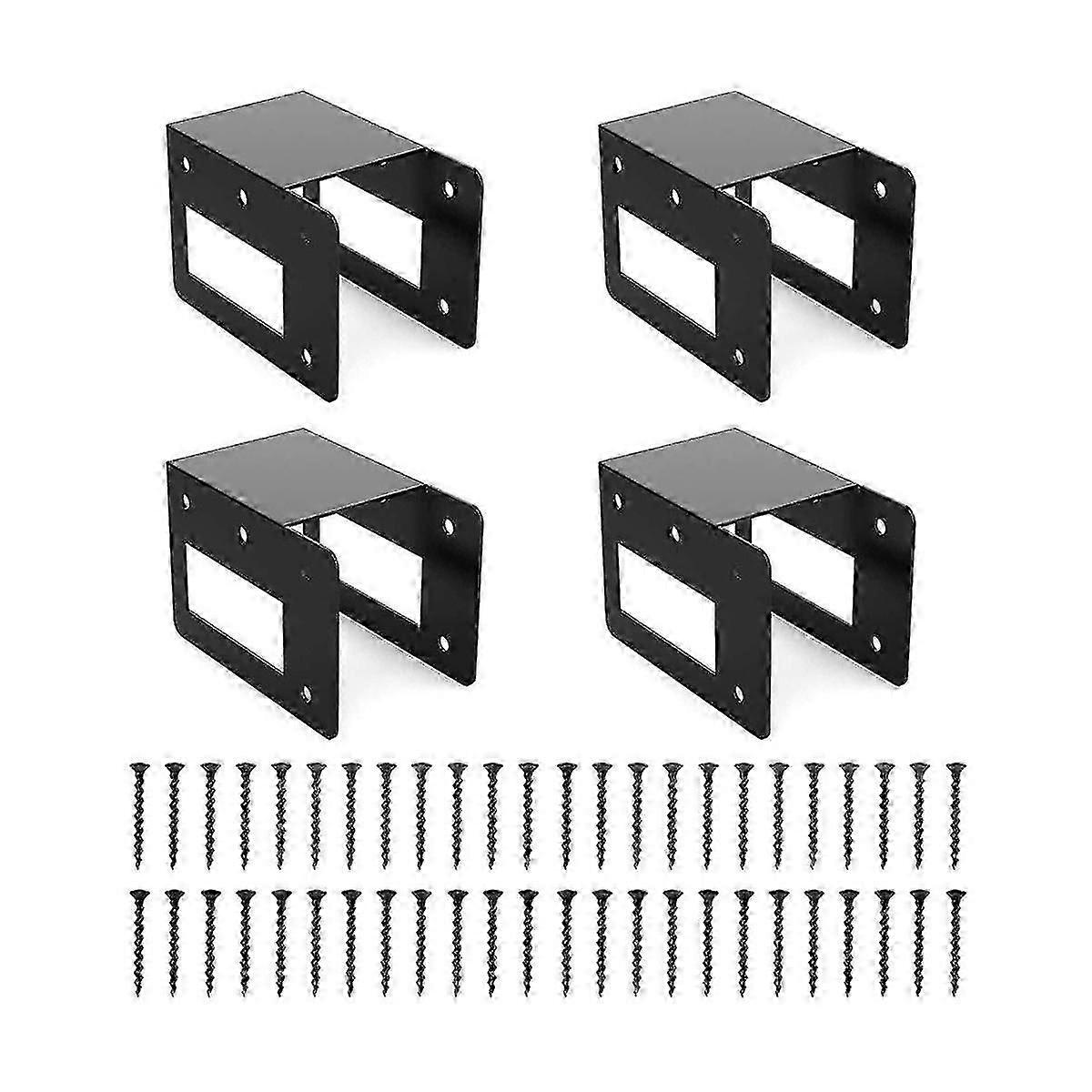 בחוץ, מתלים עץ אש, אחסון מחזיק בולי עץ אש, ערכת סוגר פלדה כבדה לחוץ