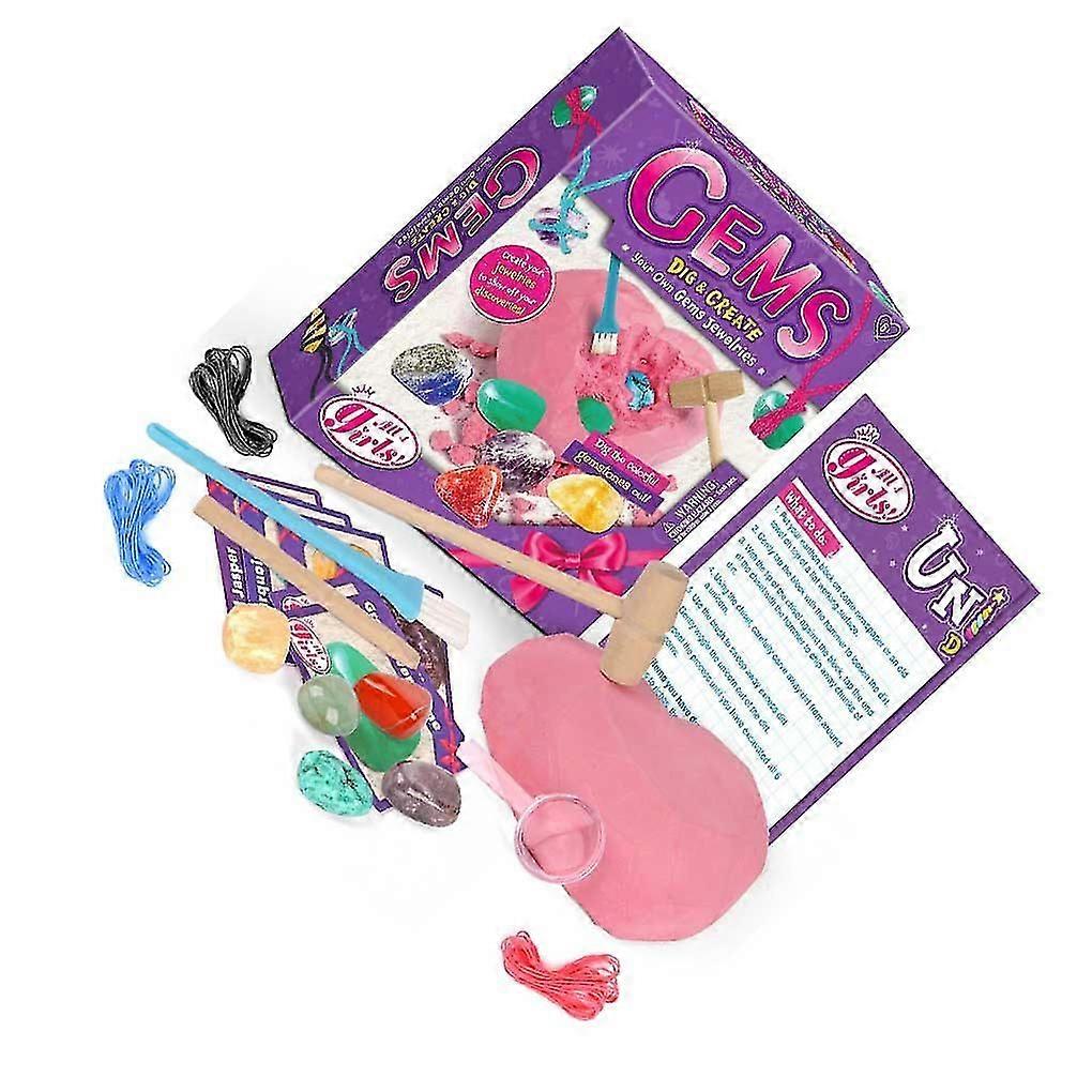 掘るおもちゃセットの早期教育の幼稚園の親子の学習のための石