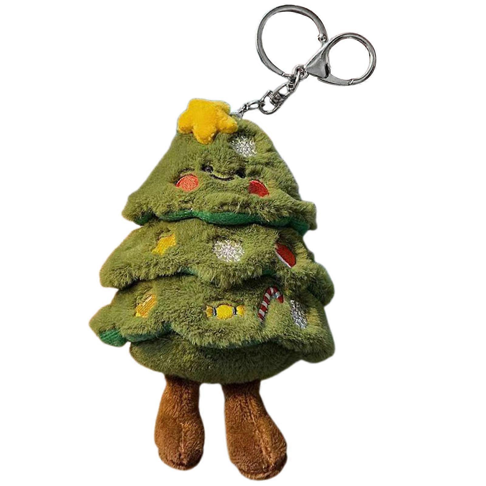 Multipurpose Sturdy Plush Christmas Tree Ornament Suitable Fashion Accessory for Kids and Adults Alike Stylish Outfits