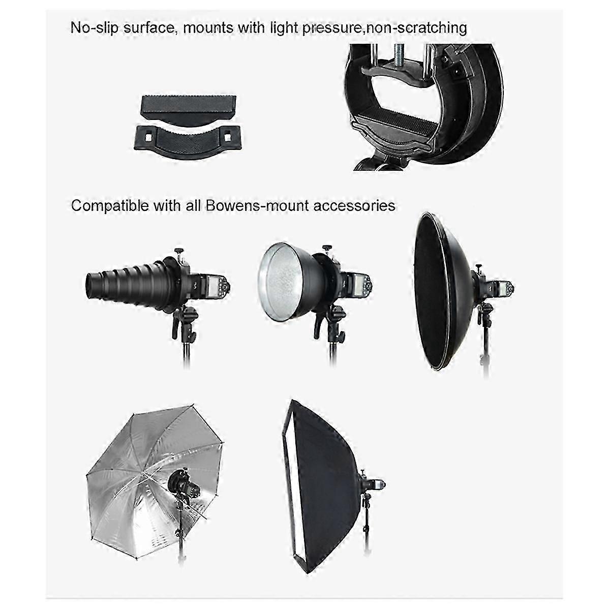 For S1 Flash Holder Bracket Lamp Handheld for Flash Light Snoot DS