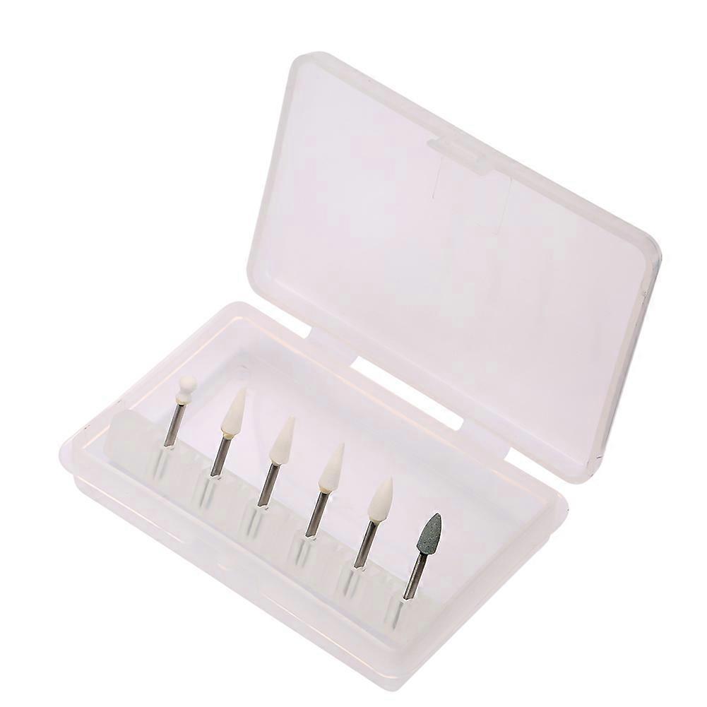 6個の歯科用磁器歯磨き器研磨キット経口高速修復ツール