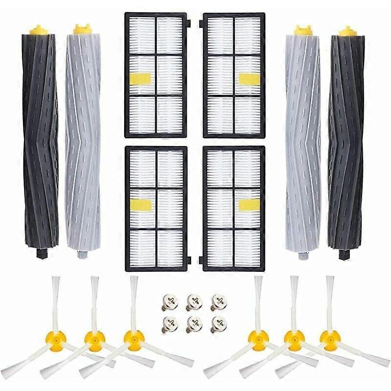 High-Quality Material Side Brushes for iRobot Roomba 880 890 Series, Easy Replace and Routine Maintenance for Sturdy Durable Cleaning Efficiency