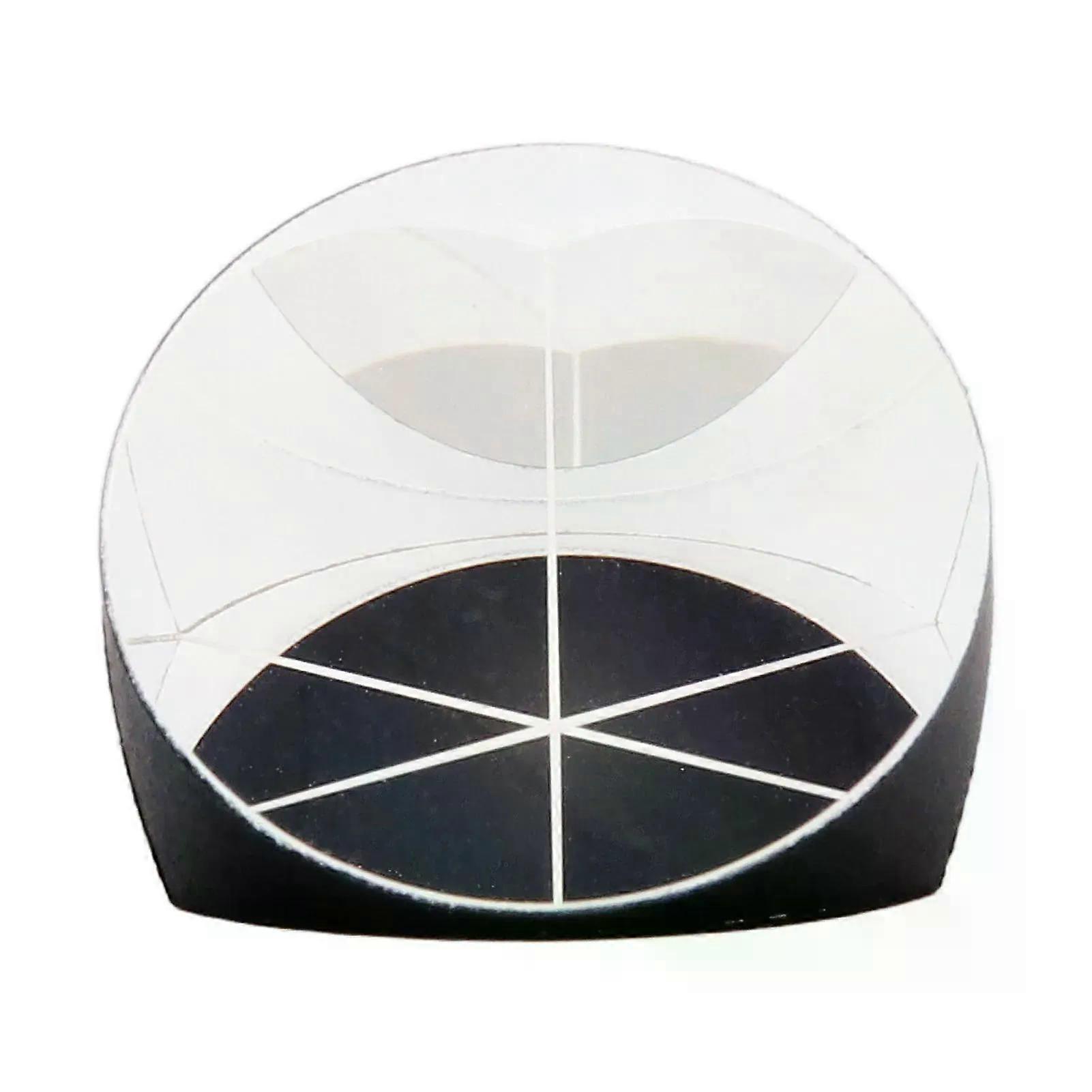 254mm Prism Corner Cube Prism Optical Glass Coated Polished High Accuracy 254mm Trihedral Retroreflector Corner Cone Prism