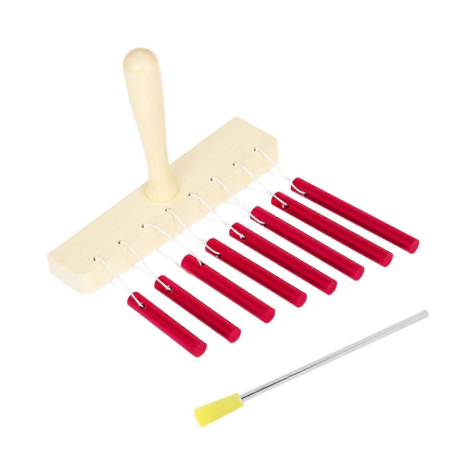 Wind Chime Bell 8 Note Hand Chime Portable Development Teaching Supplies