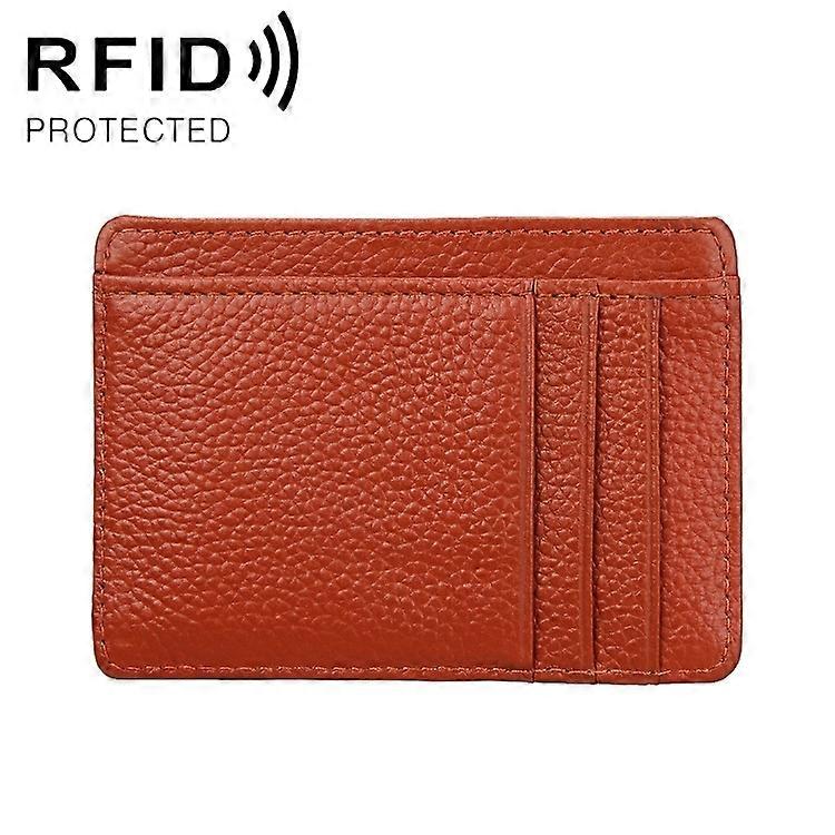 KB37 Antimagnetic RFID Leather Card Holder Wallet