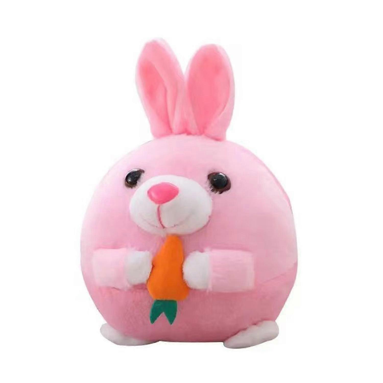 Active Moving Pet Plush Toy Interactive Electronic Bouncing Ball Cartoon Animals Dog Toy