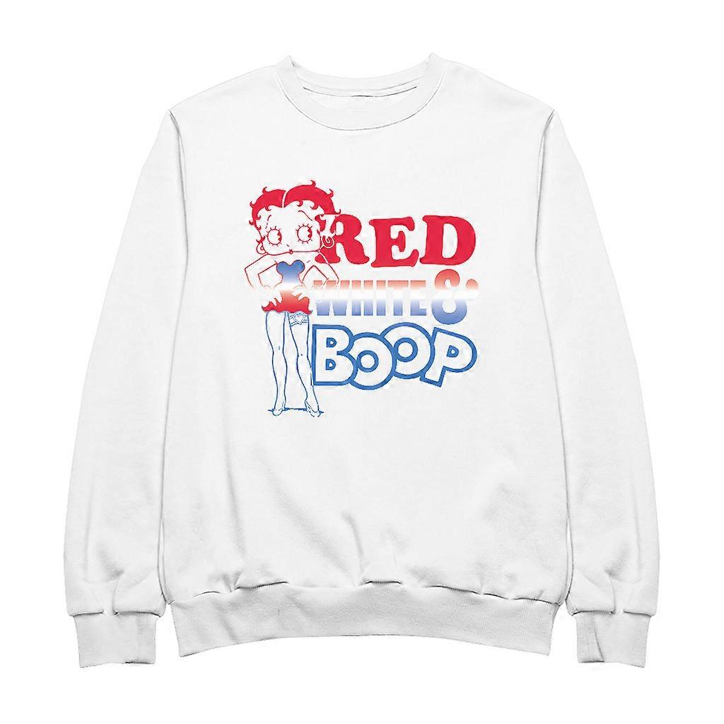 Americana Red White & Boop Men's Sweatshirt