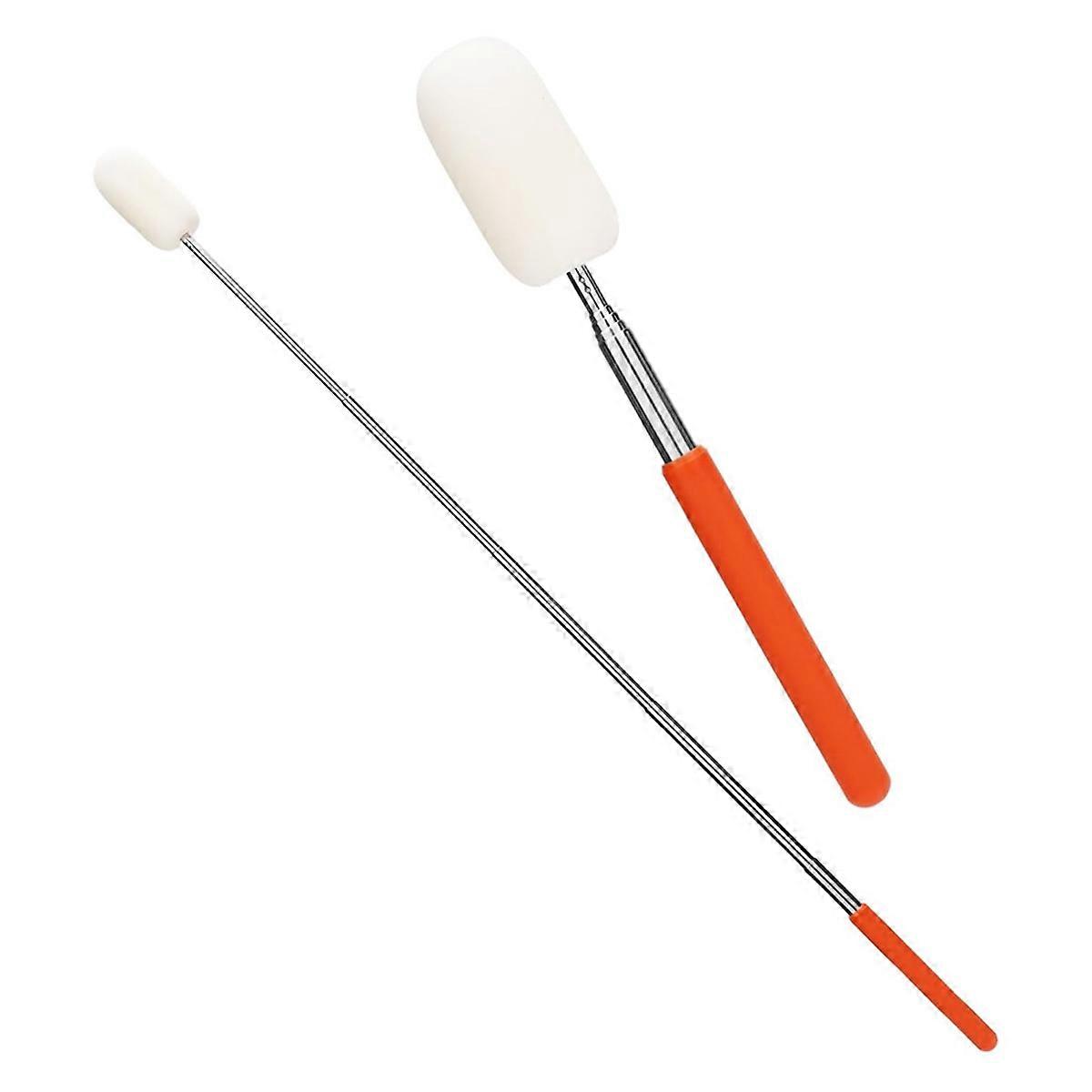 2pcs Telescoping Sponge Stick for Pottery, Retractable with Handle