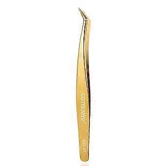 Eyelash Extensions High Precision Tweezers Lashes Extension Applicator Tweezers