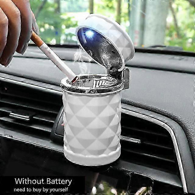 unbrand Cendriers Cendrier de voiture avec lumière led Cendrier universel en alliage Tasse en alumin