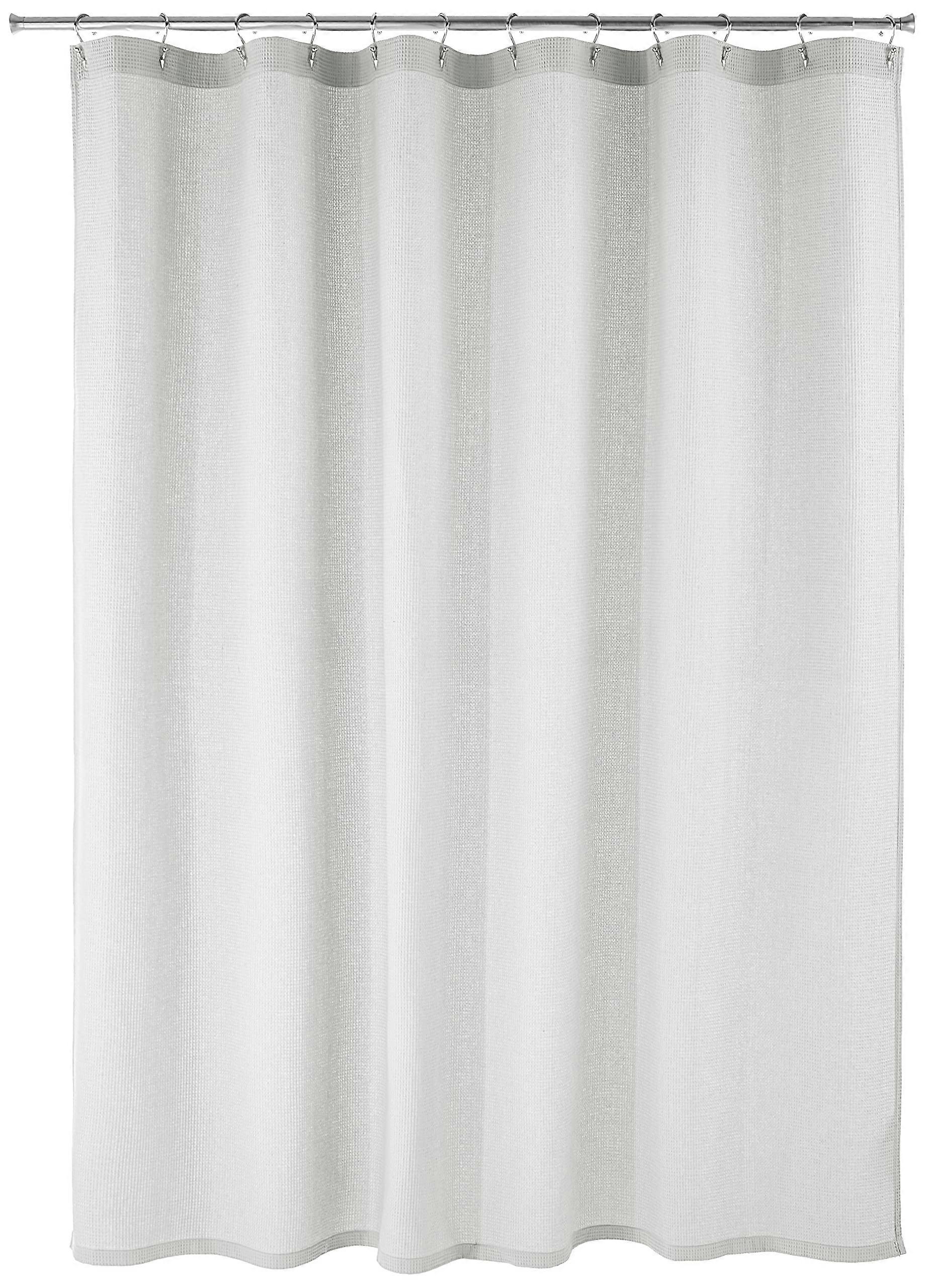 Light Gray Shower Curtain, 72" x 72"