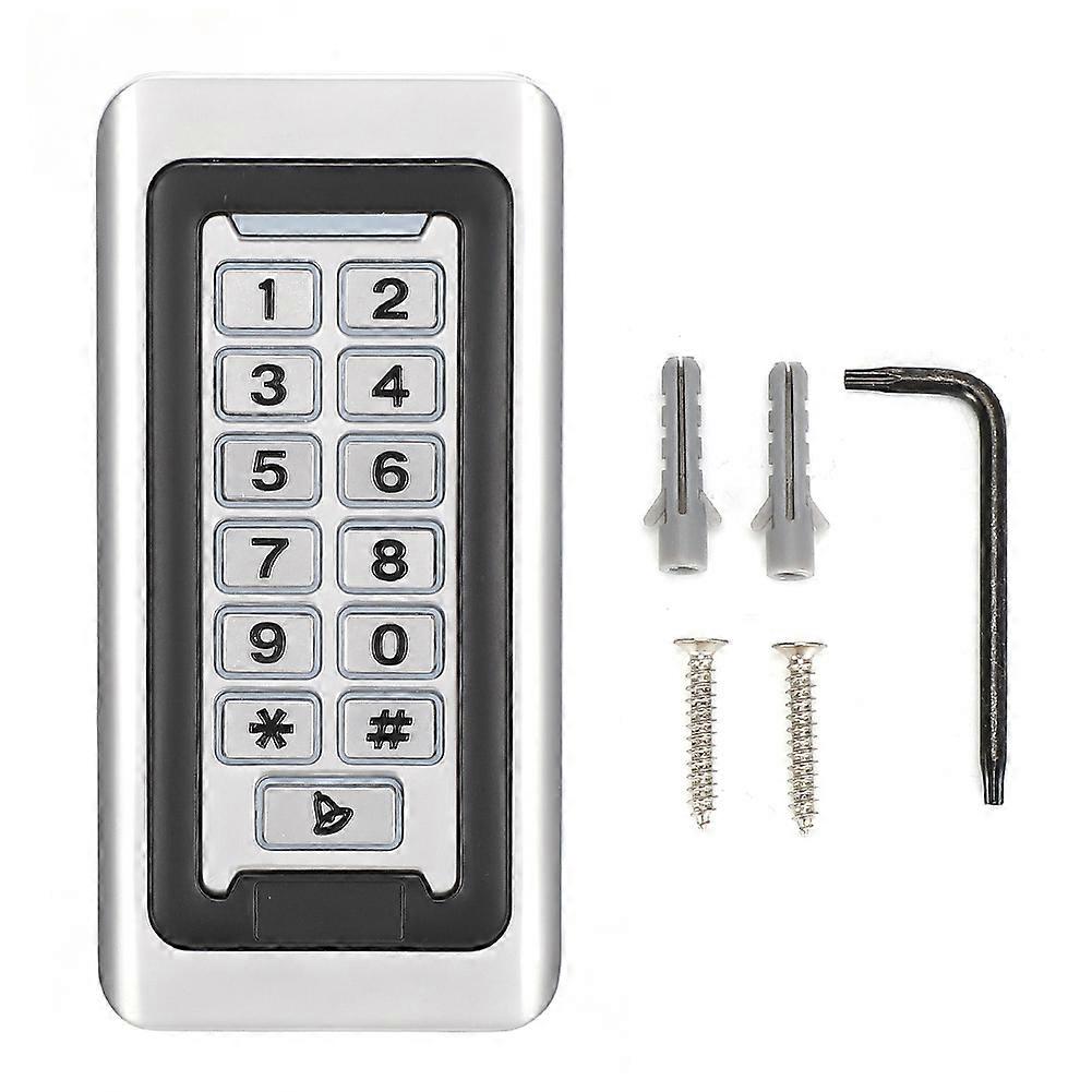 Access Control Machine Card Password Metal Waterproof IP68 Outdoor