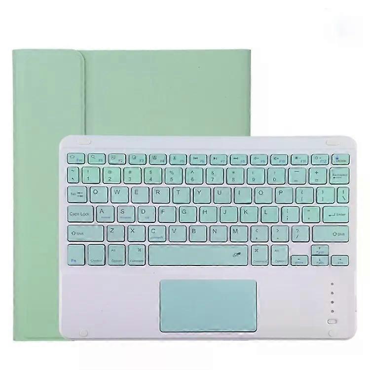 جراب لوحة مفاتيح بلوتوث لجهاز آيباد برو 11 بوصة (2020) - قابل للفصل ، لوحة لمس ، أخضر ، أخضر