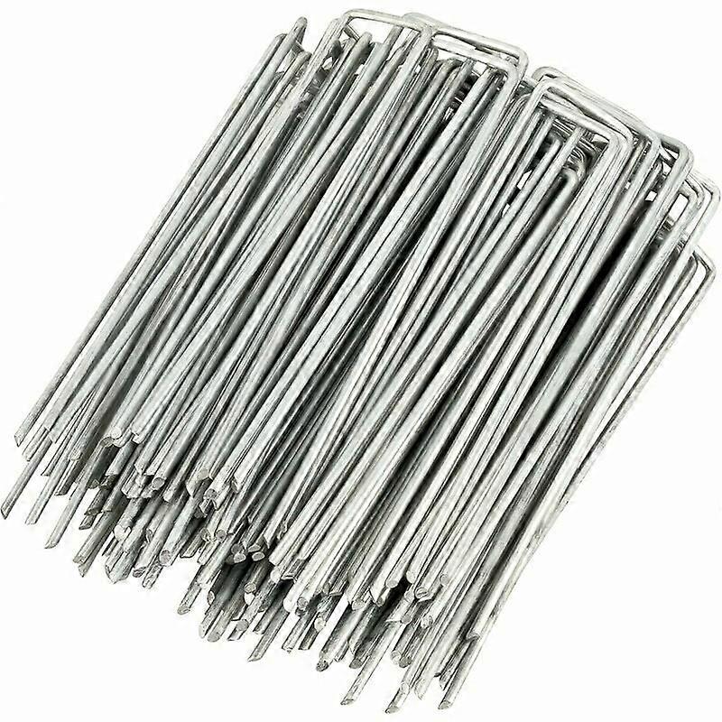 Galvanized Landscape Staples, Anti-Rust, Weed Barrier Fixing