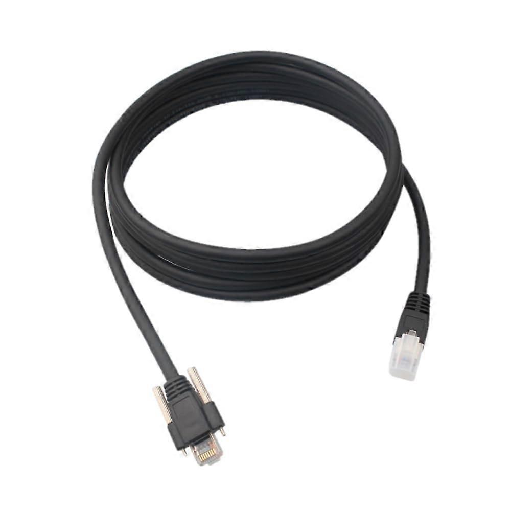 RJ45 to RJ45 Screw-Mount Ethernet Cable High Speed GigE Vision Camera S/FTP RJ45 Cat6 Gigabit Cable for Basler CCD Camera (32.8ft/10M)