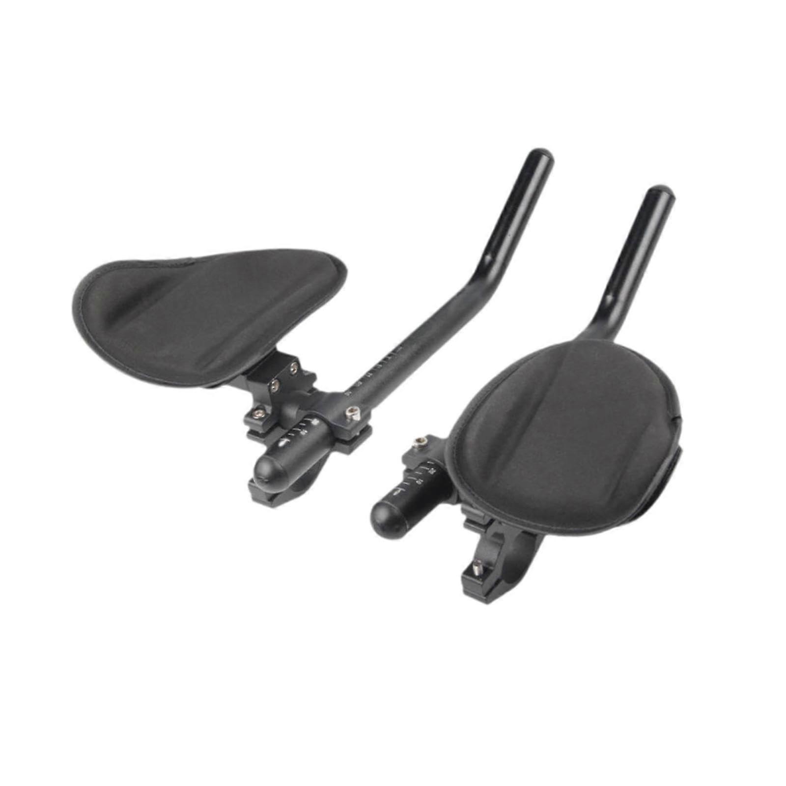 Bicycle Arm Rest Bar Bike Aero Bar Clip on Arms Relaxation TT Handlebar Bicycle Armrest Handlebar for Triathlon Bike Folding