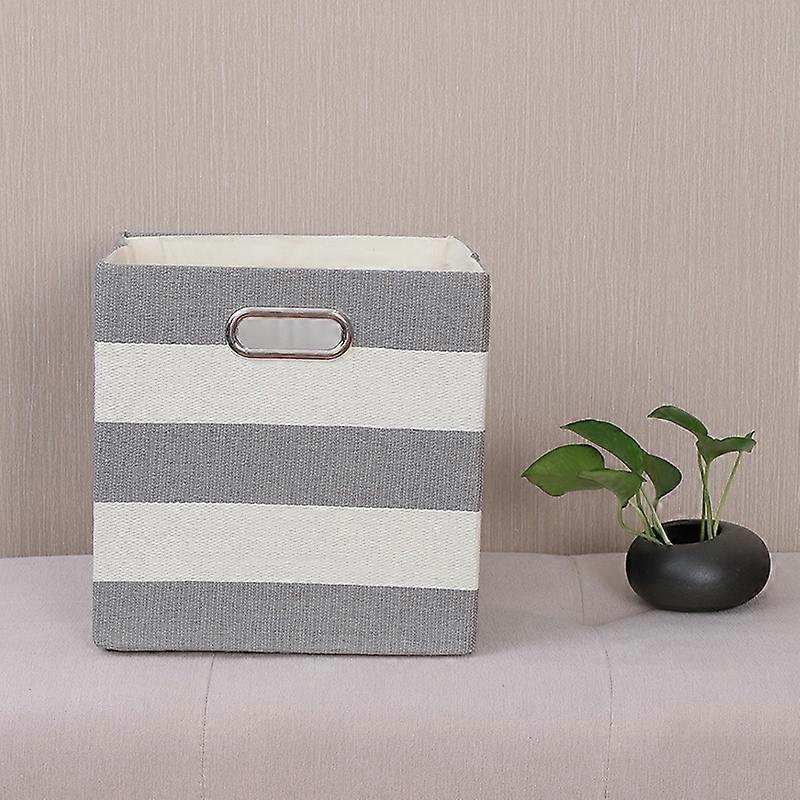 Linen Cloth Multi-purpose Foldable Sundry Storage Box Organizer Cabinet