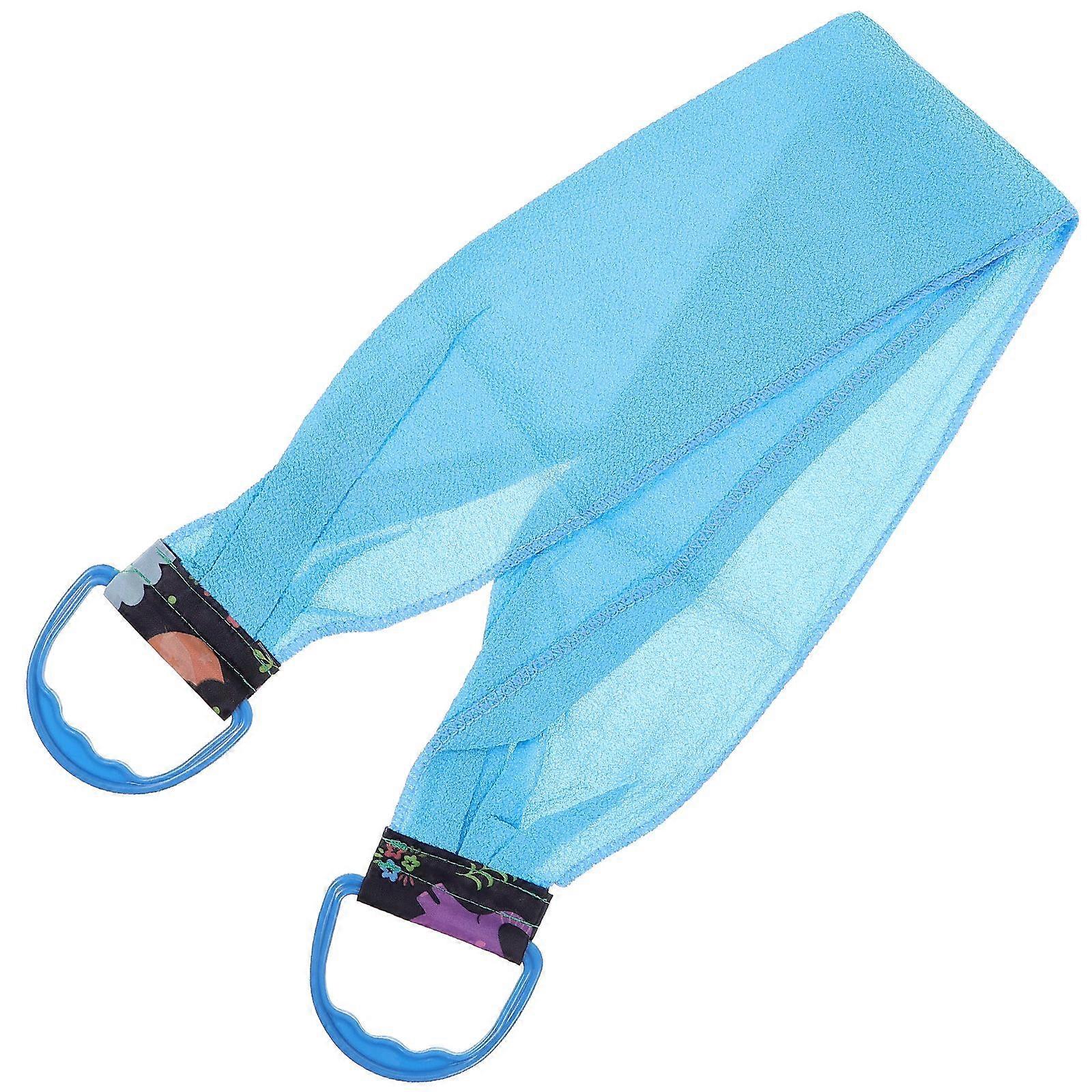 Exfoliating Back Scrubber Baderomsbakvasker med håndtak for kroppsdusj Deep Clean