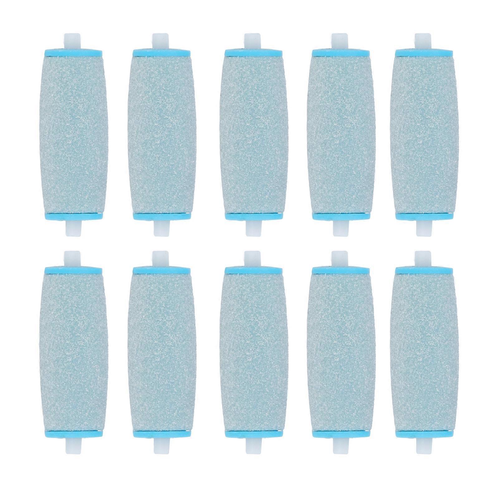 10pcs Replacement Rollers Roller Pedicure Accessories Callus Remover Refill Heads for Electronic Foot File