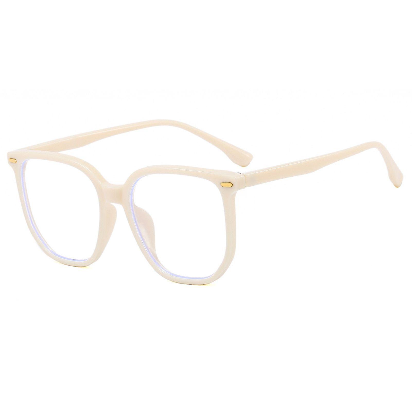 Large Square Anti Blue Light Glasses Durable Lightweight Face Thin Decorative Glasses for Ladies Trendy Decoration