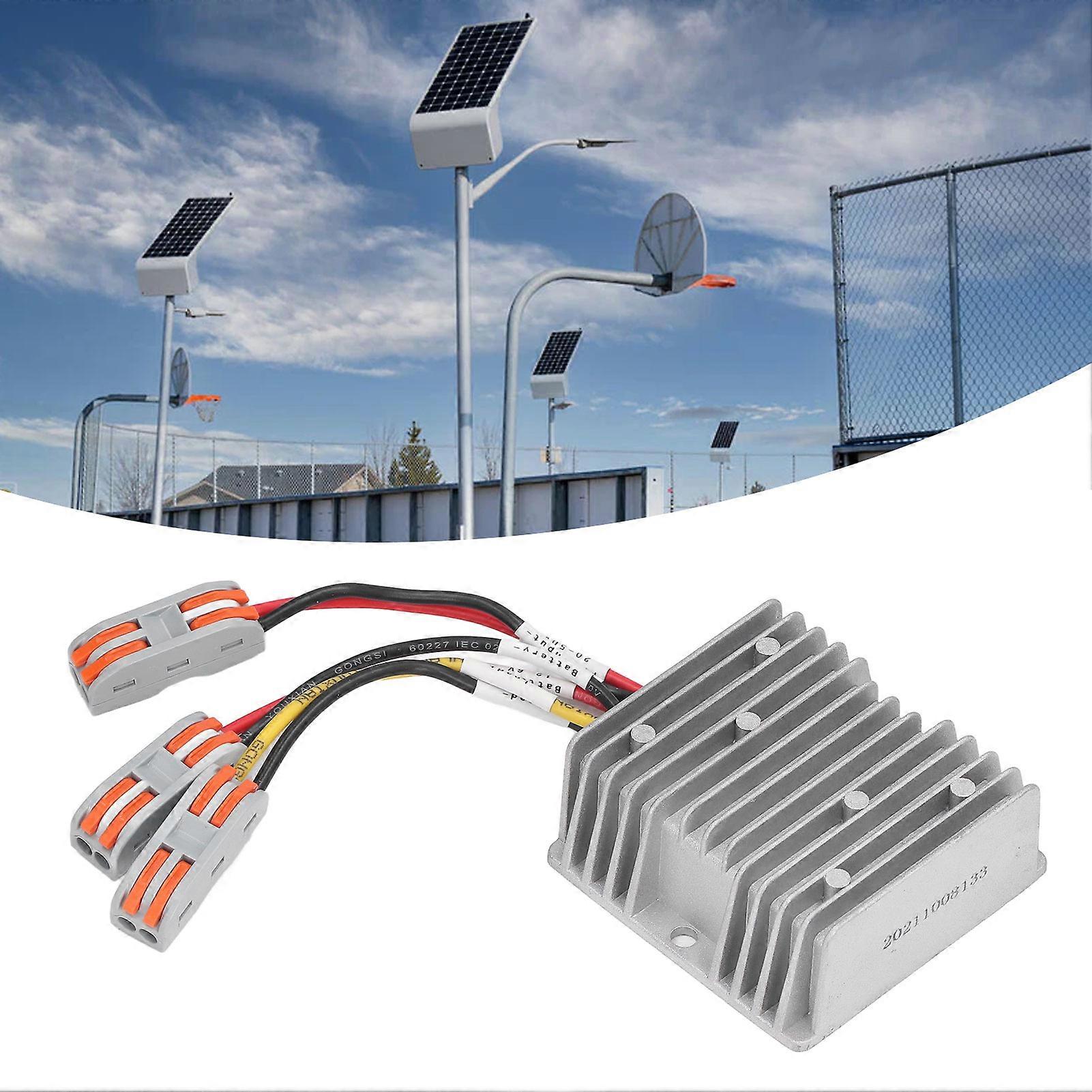 300W 20A MPPT Solar Controller 74x74x32mm IP67 for Street Light