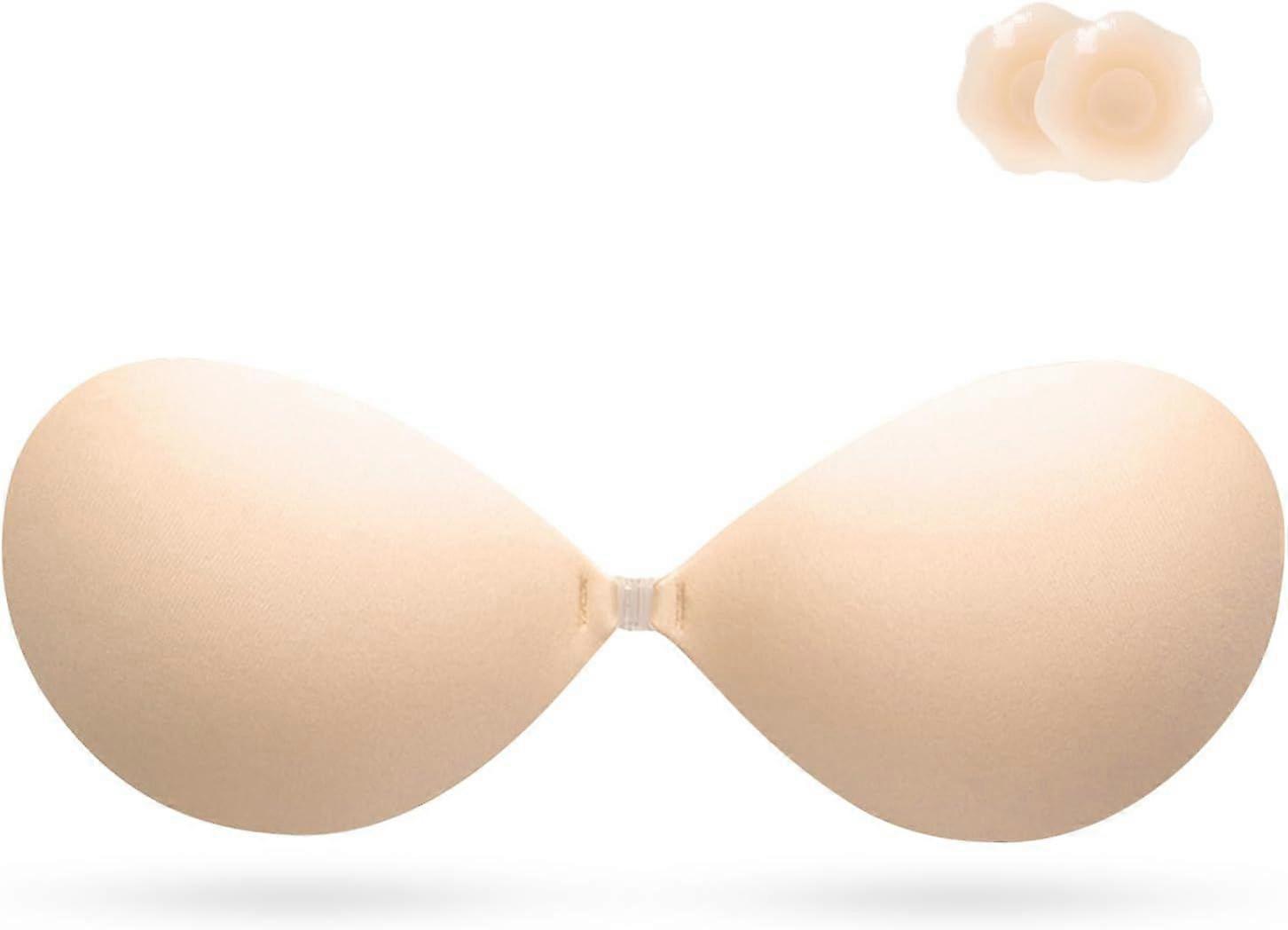 2025 Latest Model  Strapless Sticky Bra Invisible Silicone Adhesive Bra Backless