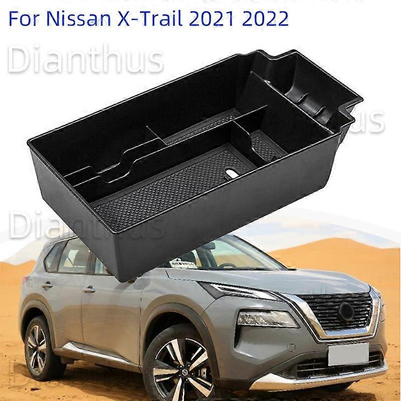 For Nissan x-trail X Trail 2021 2022 Car Home Console Armrest Storage Box Tableware Tray Accessories